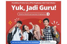 PPG Prajabatan 2024 Dibuka, Beasiswa Rp 17 Juta di 50 Bidang Studi