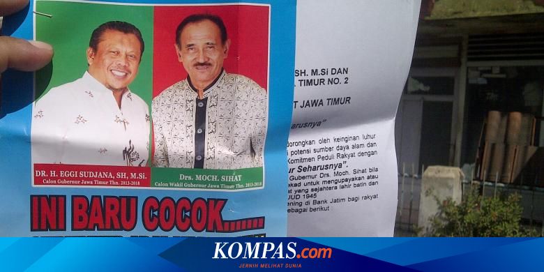 Eggi Dampingi M Sihat Mencoblos Di Tps