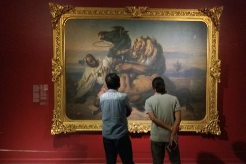 Lukisan Termahal di Pameran Koleksi Seni Istana Negara RI, Sampai Ratusan Milyar