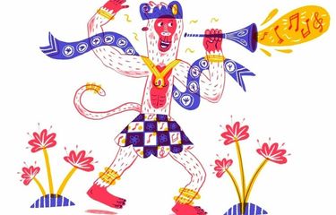 Artwork karya Wulang Sunu untuk Prambanan Jazz Festival.