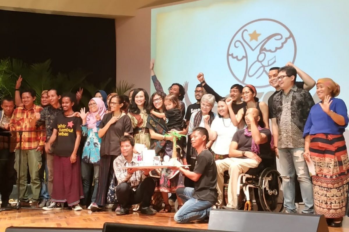 Perayaan 15 tahun Sokola Institute Merayakan Keberagaman Pendidikan di Jakarta (26/9/2018)