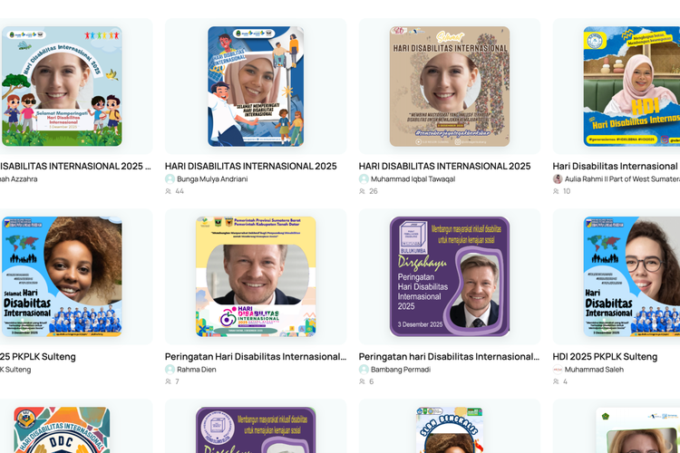 20 Link Twibbon Hari Disabilitas Internasional Cocok buat Kampanye di Media Sosial 