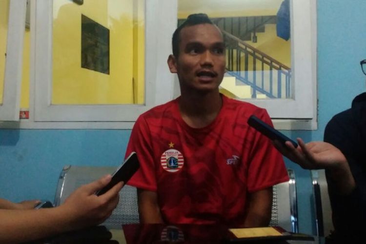 Pemain anyar Persija Jakarta, Riko Simanjuntak.