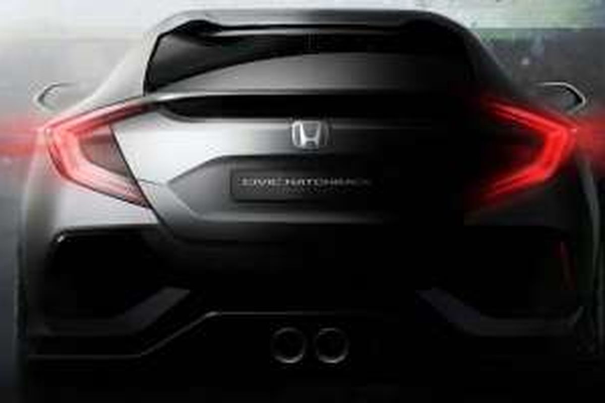 Honda merilis gambar penggoda Civic 