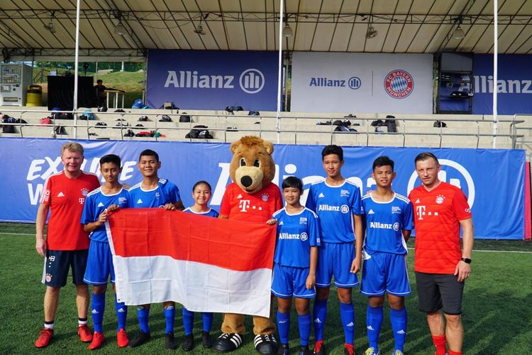 Allianz Indonesia diwakili oleh enam pesepak bola muda berbakat, yang dua di antaranya adalah perempuan, yaitu Azrazifa Kayla, Zahra Naqqiyah Primadi, Bayu Tegak Saputra, Muhammad Faiz Fahreza, Nur Yufa, dan Ravel Jerico.