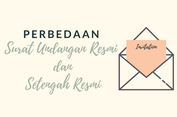 Perbedaan Surat Undangan Resmi dan Setengah Resmi Beserta ...