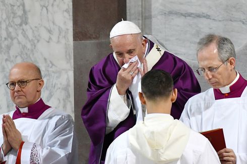 [HOAKS] Paus Fransiskus Positif Terinfeksi Virus Corona