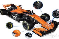 Oranye Mendominasi Jet Darat McLaren Honda
