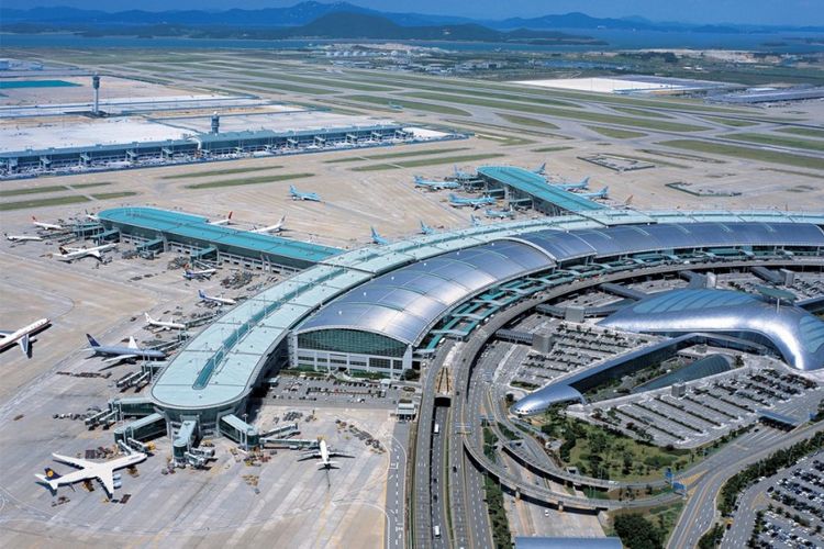 Terminal 2 Bandara Incheon, Korea Selatan