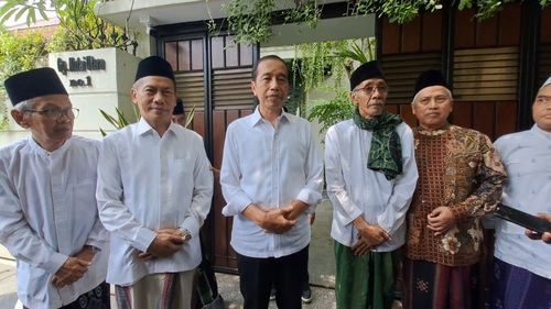 Bertemu Jokowi, PWNU Jateng Nyatakan Netral pada Pilkada 2024