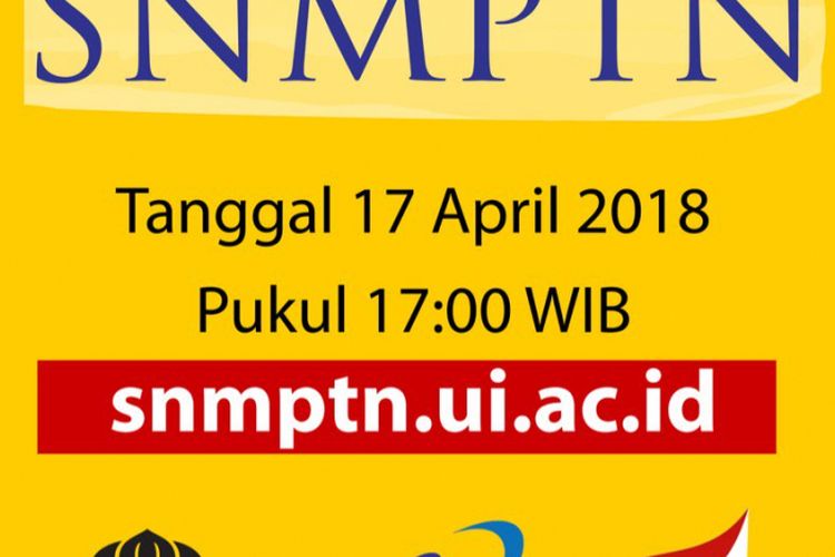 Tidak berselang lama, Universitas Indonesia langsung mengumumkan mahasiswa baru dari jalur SNMPTN 2018