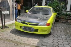 Mobil Sedan Lancer Ini Dipakai Dony untuk Buang Jasad Ibu dan Anak di Tol Semarang