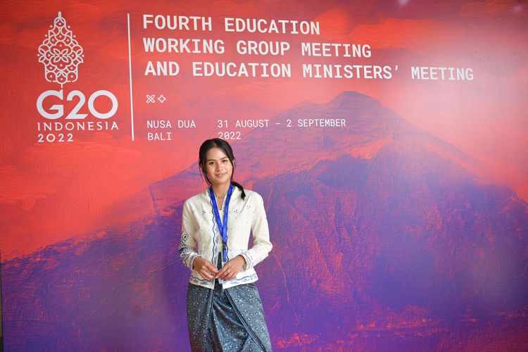 Maudy Ayunda Hadiri Pertemuan Education Working Group G20 di Bali