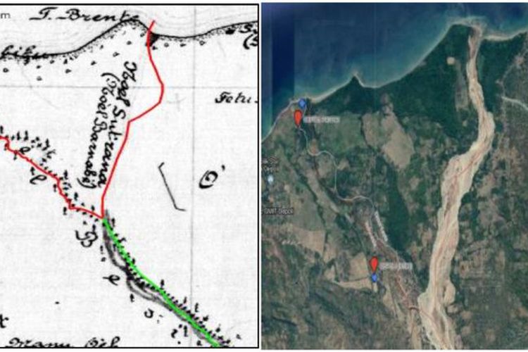 Pasal 3 Konvensi 1904 soal demarkasi Pulau Timor menggunakan Noel Besi sebagai rujukan batas di wilayah Naktuka. Namun, setelah dicek tim survei, ditemukan satu sungai besar di sebelah timur Naktuka dan satu parit kecil di barat.