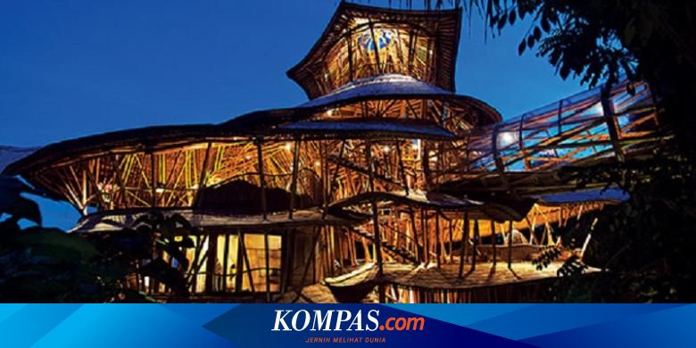 Asing Terpincut Rumah Bambu Bali