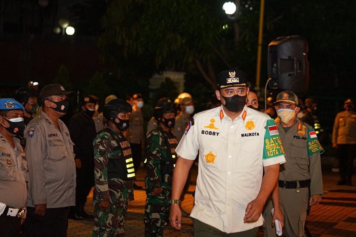 Wali Kota Medan Bobby Nasution gencar melakukan pengetatan PPKM Mikro.