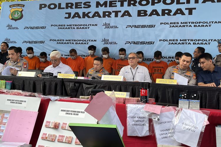 Polisi Ungkap Sindikat Uang Palsu di Jakbar, Mesin Cetak Disewa Rp 7 Juta per Minggu