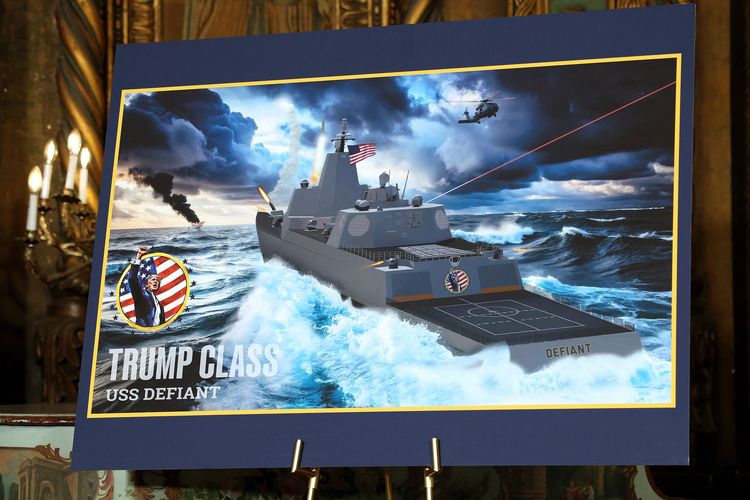 Proyek Armada Emas AS Bengkak 50 Persen, Harga Kapal Perang Trump Rp 418 T