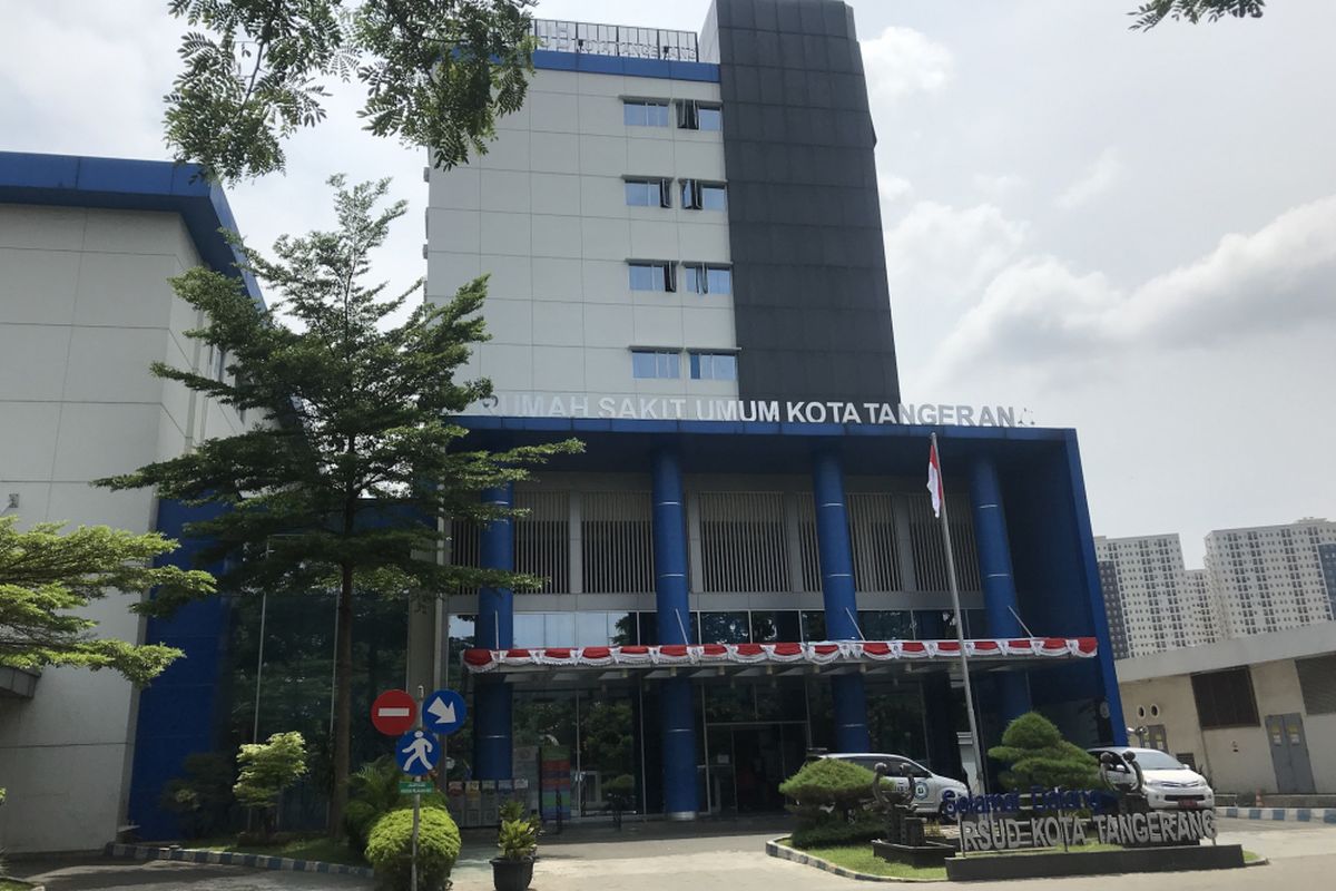 Suasana RSUD Kota Tangerang, Rabu (27/2/2019). 