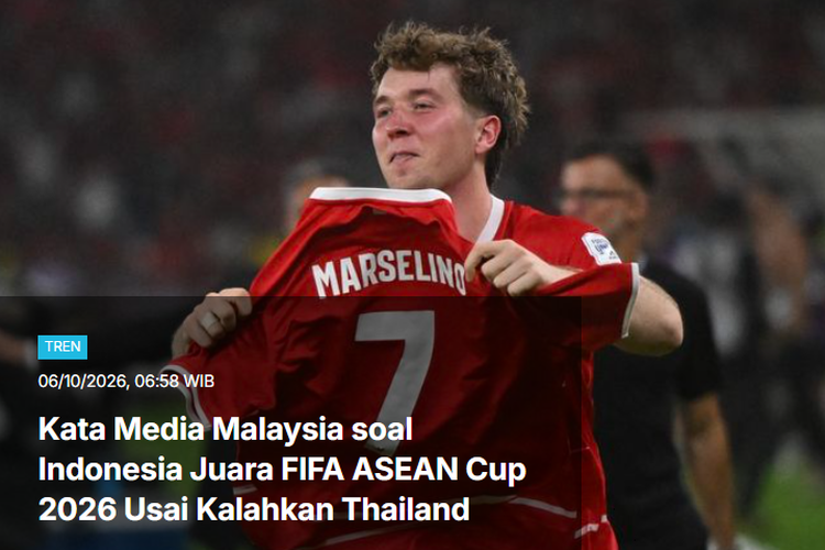 [POPULER TREN] Kata Media Malaysia soal Indonesia Juara | Singapura Sita Dana Anak Surya Darmadi 