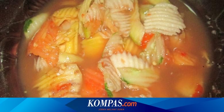 Rujak Kuah Pindang Khas Bali Gurih Dan Segar