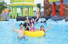 Wahana Permainan Air di Palm Bay Water Park Jakarta Barat