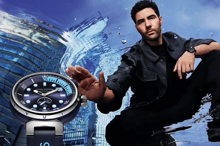Tahar Rahim dan jam tangan Louis Vuitton