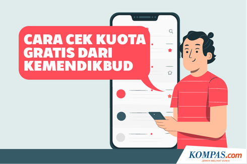 INFOGRAFIK: Cara Cek Bantuan Gratis Kemendikbud untuk Semua Operator