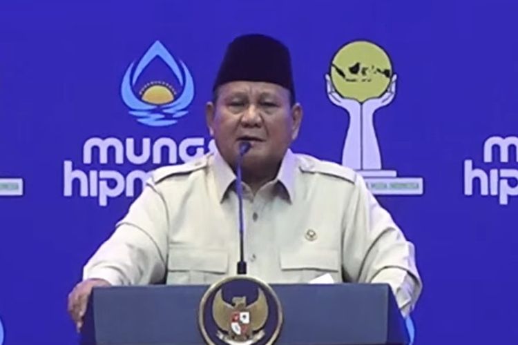 Prabowo Jawab Kritik di Munas Hipmi Lampung: Saya Siap Mati untuk Bangsa Ini