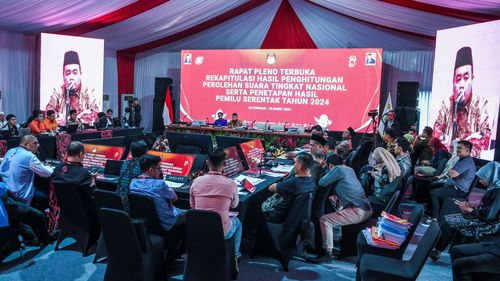KPU Optimistis Rekapitulasi Nasional Rampung 18 Maret