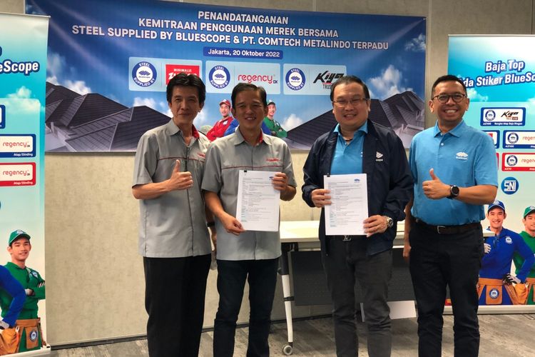 BlueScope Gandeng COMET Tawarkan Inovasi Material Atap dan Genteng 