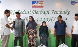 Ramadhan, BRI Bagikan 64.000 Paket Sembako Buat Keluarga Kurang Mampu
