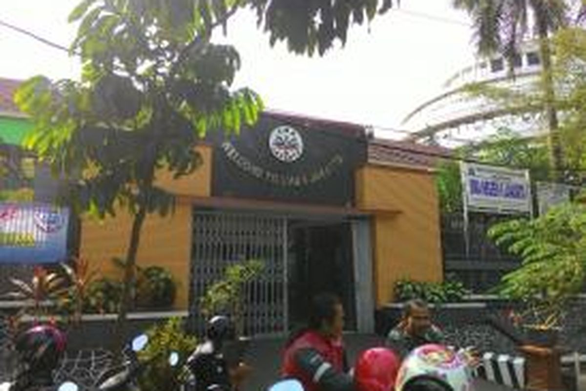 SMA Negeri 6 Jakarta Selatan, Senin (27/7/2015).