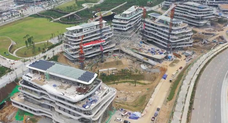 Pasokan Readymix Gedung Kemenko 3 IKN Mendekati Tuntas