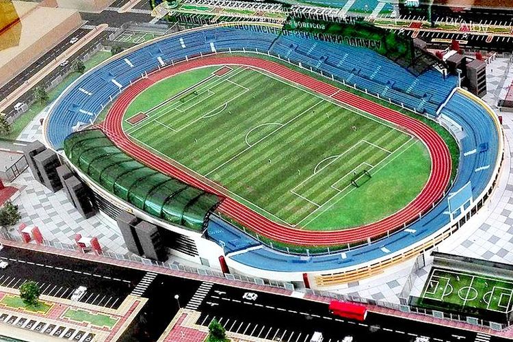 Estadio Guillermo Briceno, salah satu stadion tertinggi di dunia.