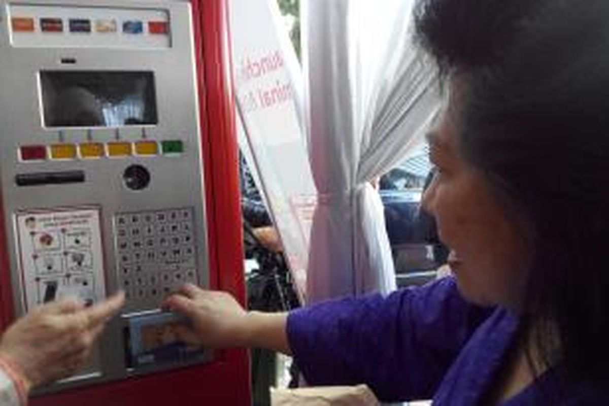 Parkir Meter di Jalan Sabang kini dapat menggunakan emoney.