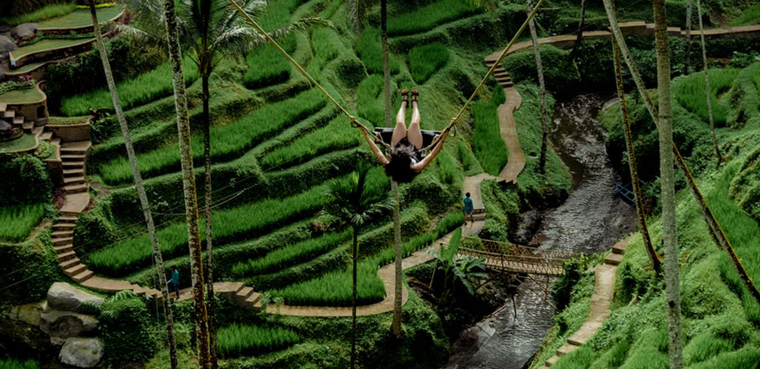 Alas Harum Agrotourism di Tegallalang, Bali.