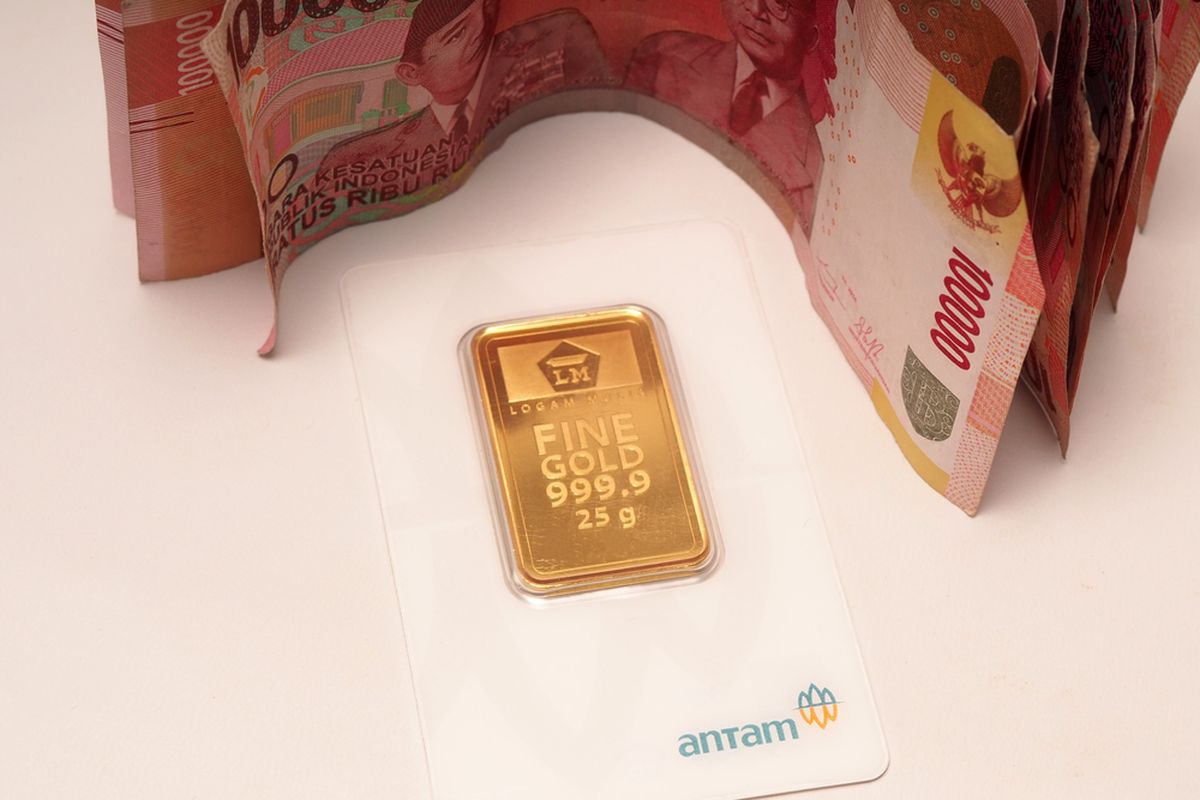 Harga Emas Antam, Galeri24, dan UBS Turun Serentak Hari Ini