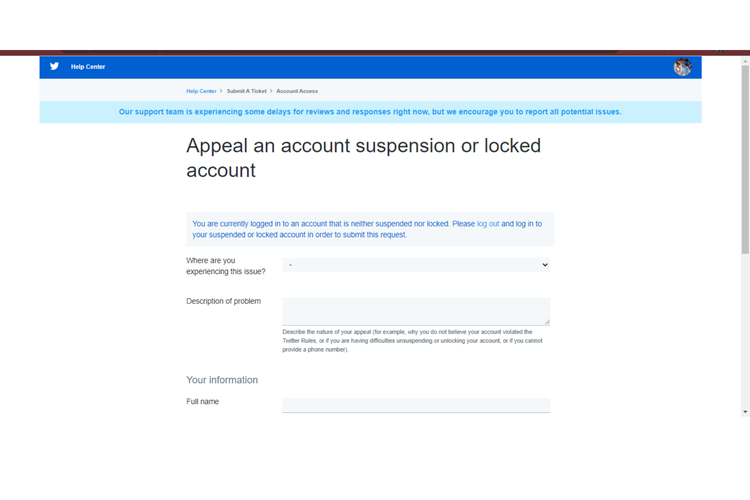 cara mengembalikan akun twitter ke suspend