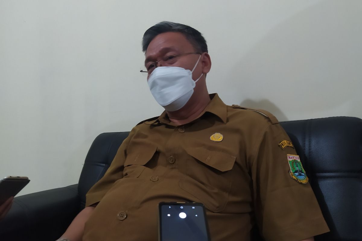 Kepala Sekolah SMKN 5 Tangerang, Kota Tangerang, Nurhali, saat diwawancarai pada Senin (13/9/2021). 