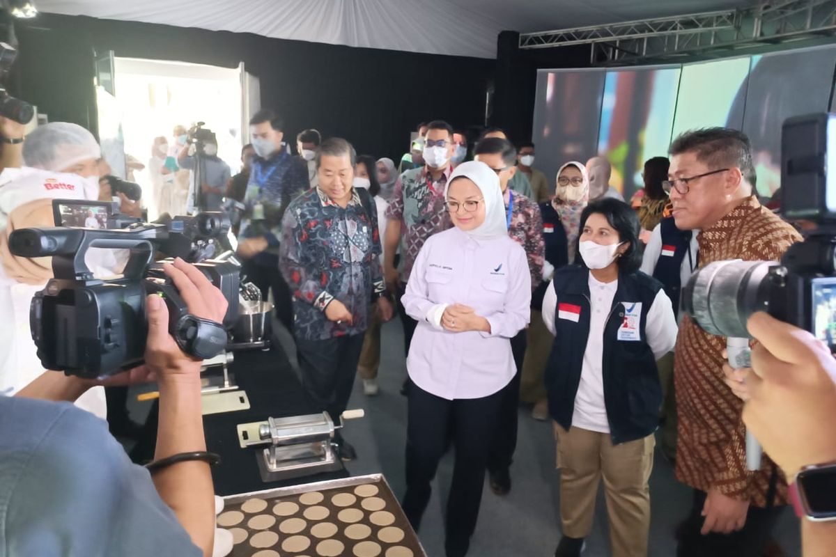 Kepala Badan POM Penny K Lukito di acara Open House Expo Sistem Pengawasan Life Cycle Produk Obat Dan Makanan