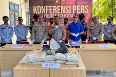 2 Pengedar Narkoba Jaringan Internasional Senilai Rp 68 Miliar Ditangkap di Aceh