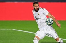 VIDEO - Gol Cantik Karim Benzema Buat Eks Kiper Barcelona Tak Berdaya