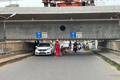 Hoaks Jalan Tol Becakayu Ambles, Begini Faktanya