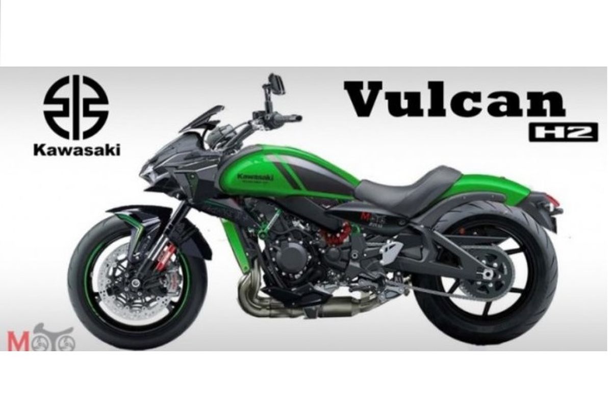 Kawasaki Vulcan H2 render 