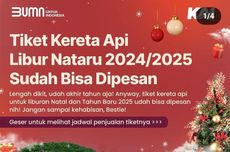 Tiket KAI Libur Nataru Sudah Bisa Dipesan, Cek Jadwalnya