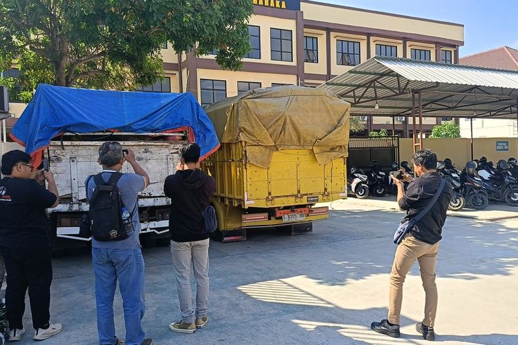 Polisi Gerebek Lokasi Pengoplosan Elpiji di Blora, Amankan 2 Truk Berisi 984 Tabung