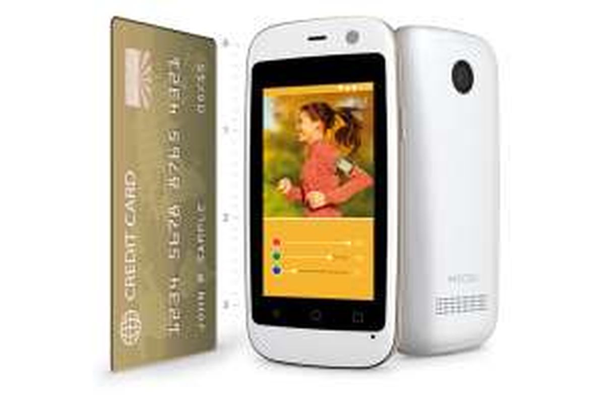 Ini Ponsel Android Terkecil di Dunia