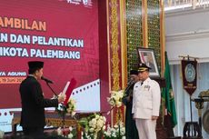 Ratu Dewa Ajukan Pensiun, Ucok Abdul Rauf Dilantik Jadi Pj Wali Kota Palembang