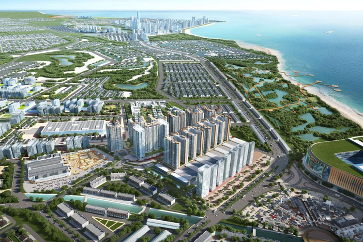 Ilustrasi pengembangan PIK 2.